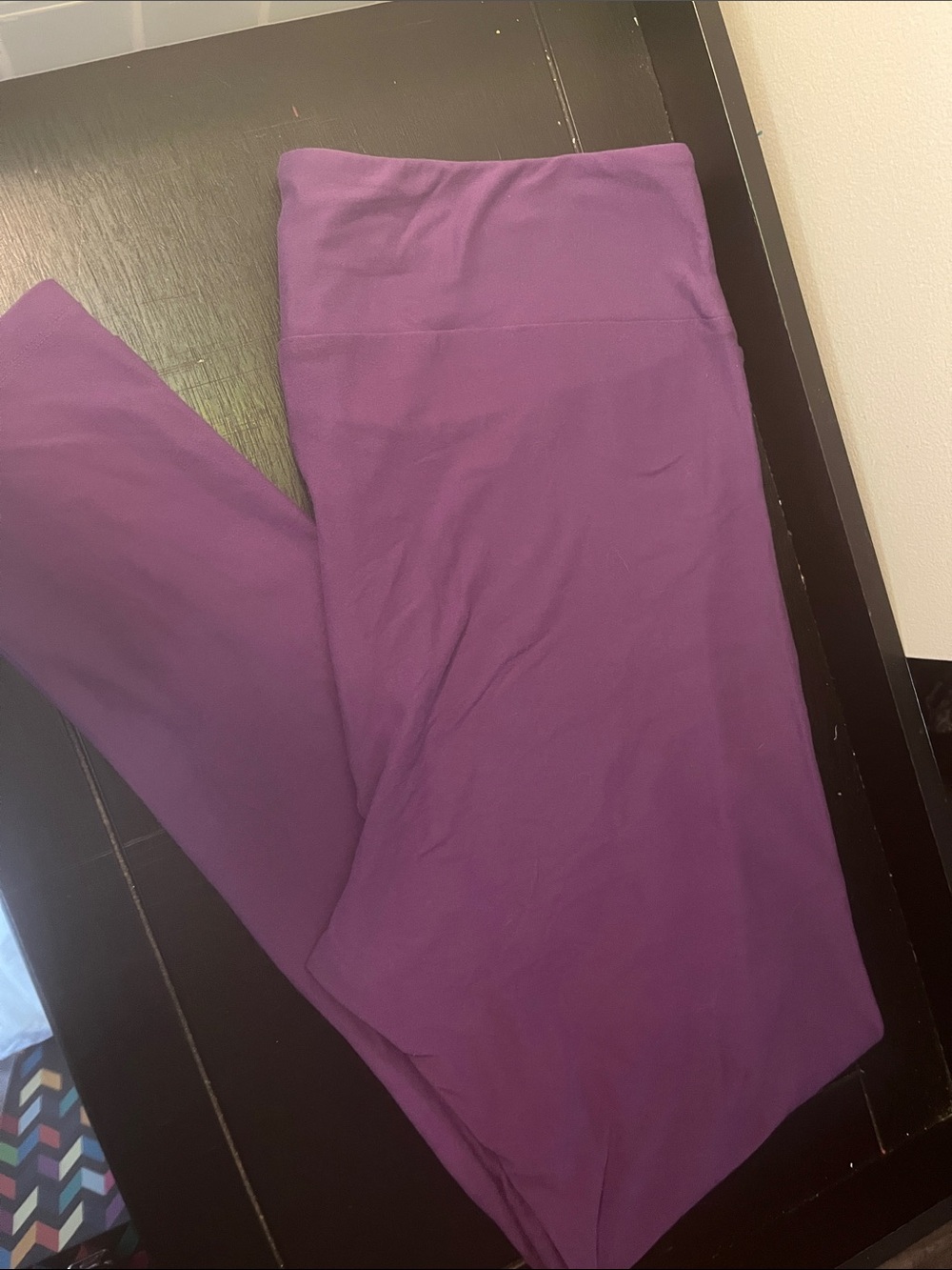 EUC TC LuLaRoe Solid Purple Leggings